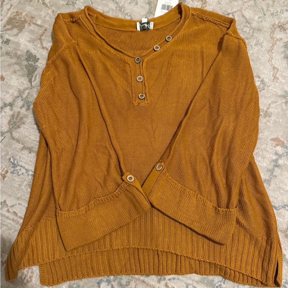 Wonderly Orange sweater
